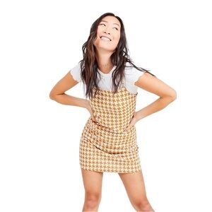 Altar’d State Jessie Houndstooth Dress Size Large